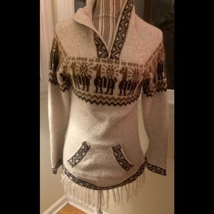 Sweater/hoodie 100% Alpaca